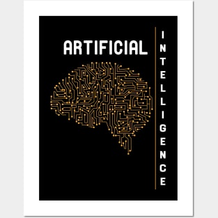 Artificial Intelligence Posters and Art